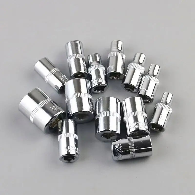 46 Pcs Hand Screwdriver Socket Set Tool Kit With Carbon Steel Bits Customizable Mechanic Tools Set Box