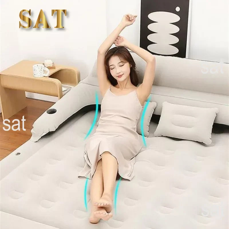 Memory Bedroom Mattress Inflatable Topper Reinforce Bed Frame Floor Mattress Sleep Japanese Colchon Individual Salon Furniture