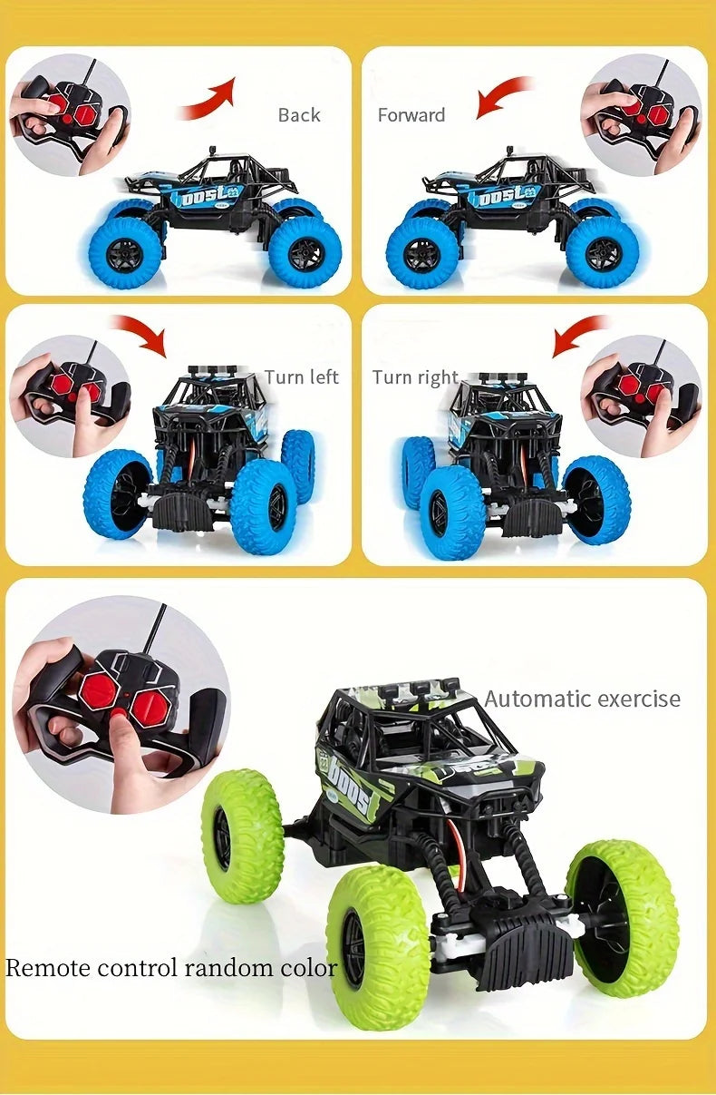 High-Speed Remote Control Off-Road Crawler with Flashing Lights