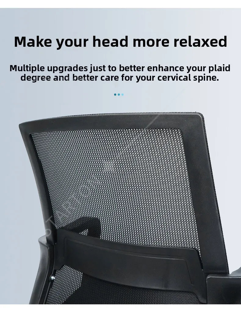 Mesh Computer  Office Bow Staff Chair Sitting Not Tired Lifting Swivel