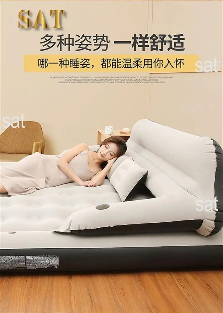 Memory Bedroom Mattress Inflatable Topper Reinforce Bed Frame Floor Mattress Sleep Japanese Colchon Individual Salon Furniture