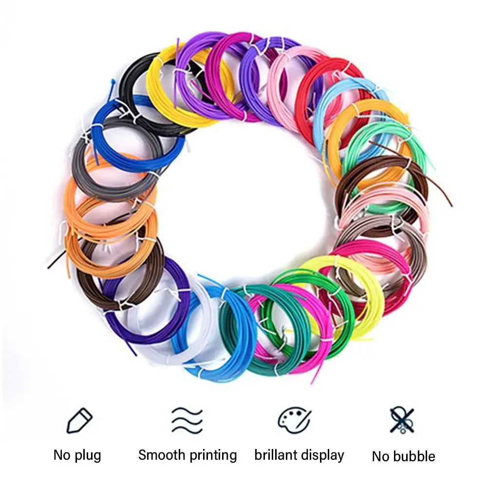 Favors DIY Gifts Christmas Birthdy Gift Drawing Supplies 3D Printing Pen 3D Pens Arts Printer PLA Filament