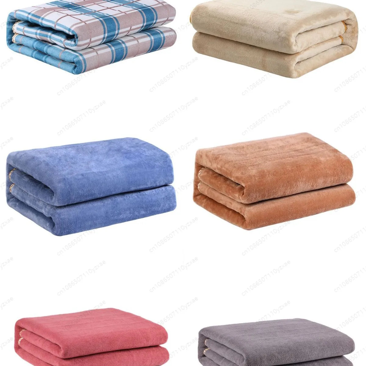 220V Electric Blanket Intelligent Switch Thicken Security Heating Pad Thermostat Blankets Body Warm Electric Flannel Mattress65W