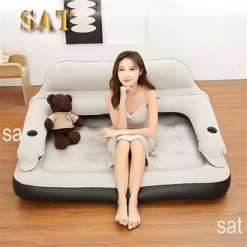 Memory Bedroom Mattress Inflatable Topper Reinforce Bed Frame Floor Mattress Sleep Japanese Colchon Individual Salon Furniture
