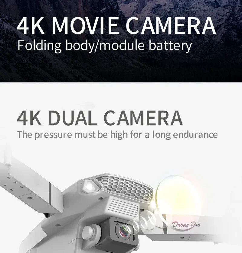 E88 Pro WiFi FPV Drone 4K HD Camera Height Hold Foldable Quadcopter Ideal Gift for Beginners