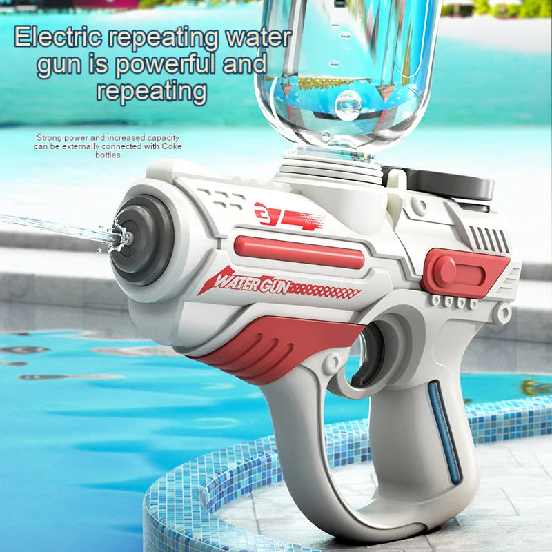 Automatic Electric Water Gun Children High-pressure Outdoor Beach Large-capacity Swimming Pool Summer Toy for Children Boy
