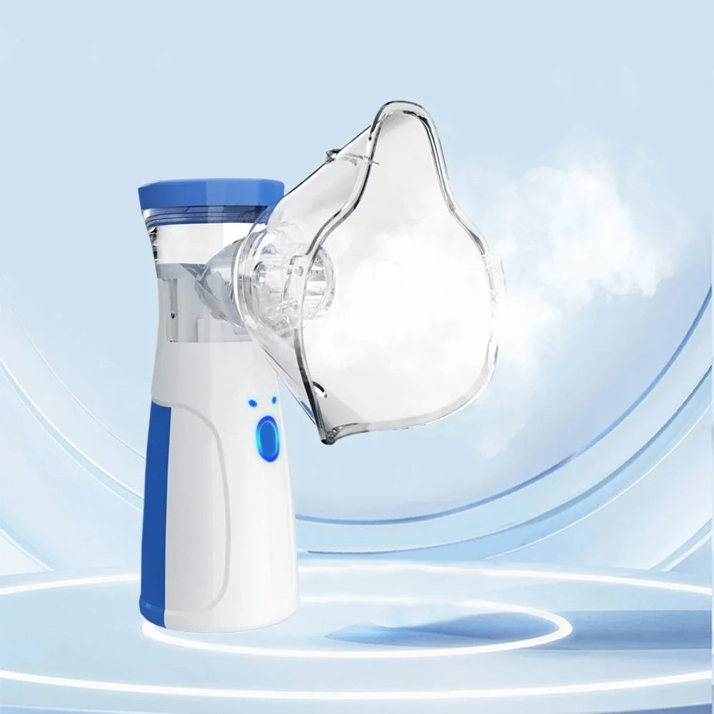 Portable Nebulizer Inhalator Handheld Hydrating Humidifier Adult Kids Skin Care/Drug Inhalation/Medical Treatment Inhaler Tools