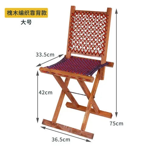 Folding Wood Step Stool Small Shoe Outdoor Space Saving Foot Stool Modern Camping Fishing Ergonomic Tabouret Patio Furniture