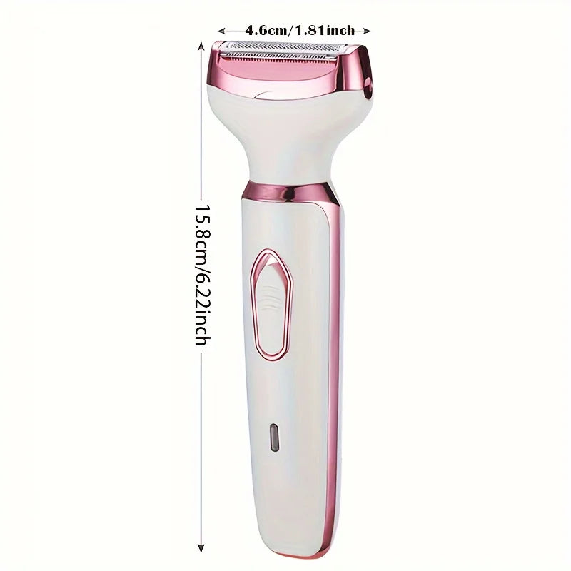 4-in-1 ladies 'multifunctional electric hair remover set Ladies bikini trimmer USB charging eyebrows nose hair face leg portable