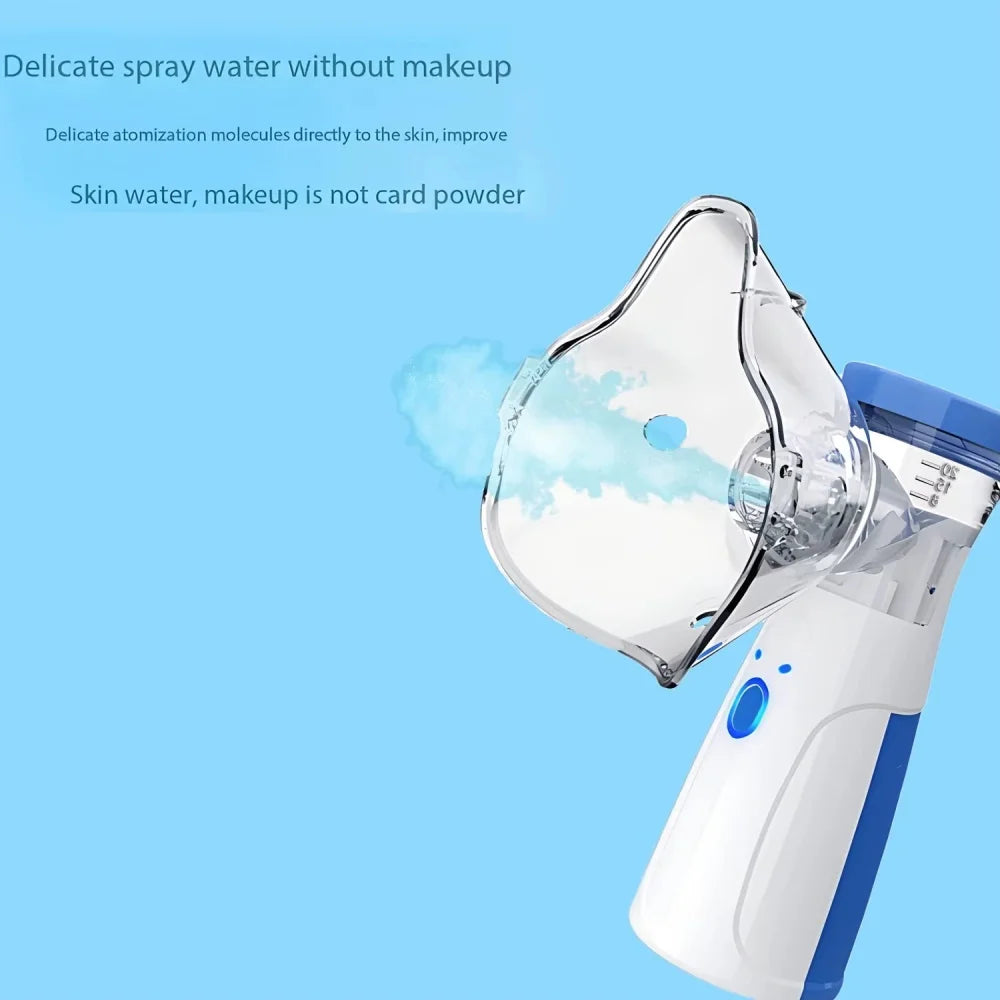 Portable Nebulizer Inhalator Handheld Hydrating Humidifier Adult Kids Skin Care/Drug Inhalation/Medical Treatment Inhaler Tools