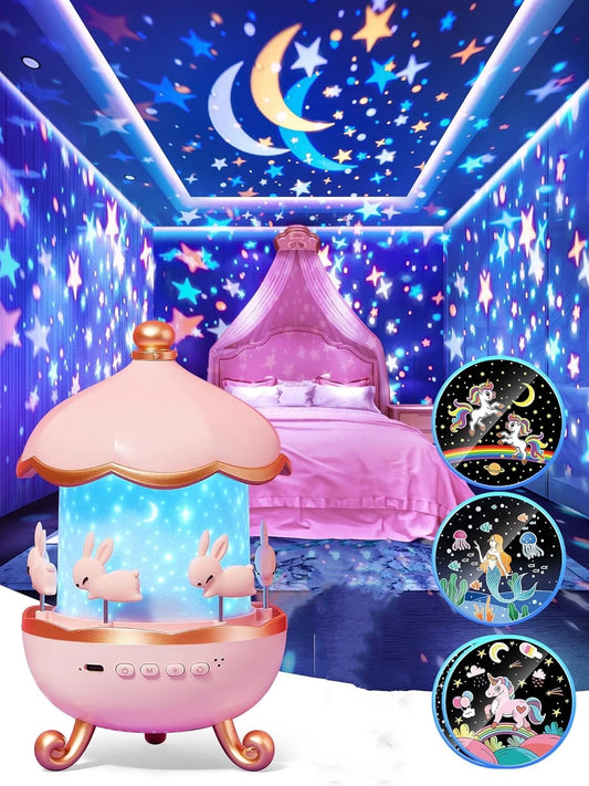 Star Projector for Kids 12 Films Star Lights for Ceiling Projector Baby Night Lamp with  Exquisite Gifts