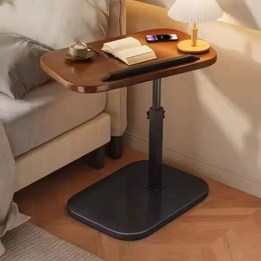 Dormitory Bedside Table Household foldable Mobile Lift Computer Desk Portable livingroom side table Bedroom Lazy Laptop Desk