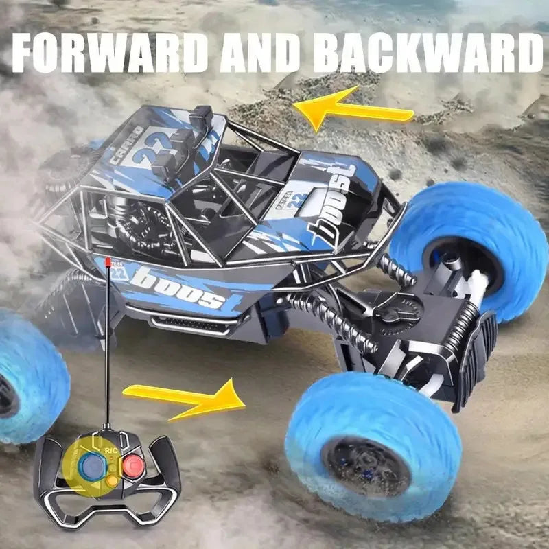 High-Speed Remote Control Off-Road Crawler with Flashing Lights