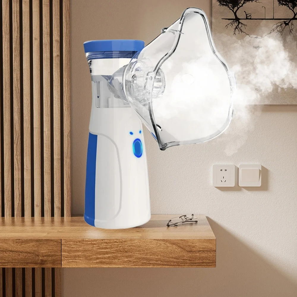 Portable Nebulizer Inhalator Handheld Hydrating Humidifier Adult Kids Skin Care/Drug Inhalation/Medical Treatment Inhaler Tools