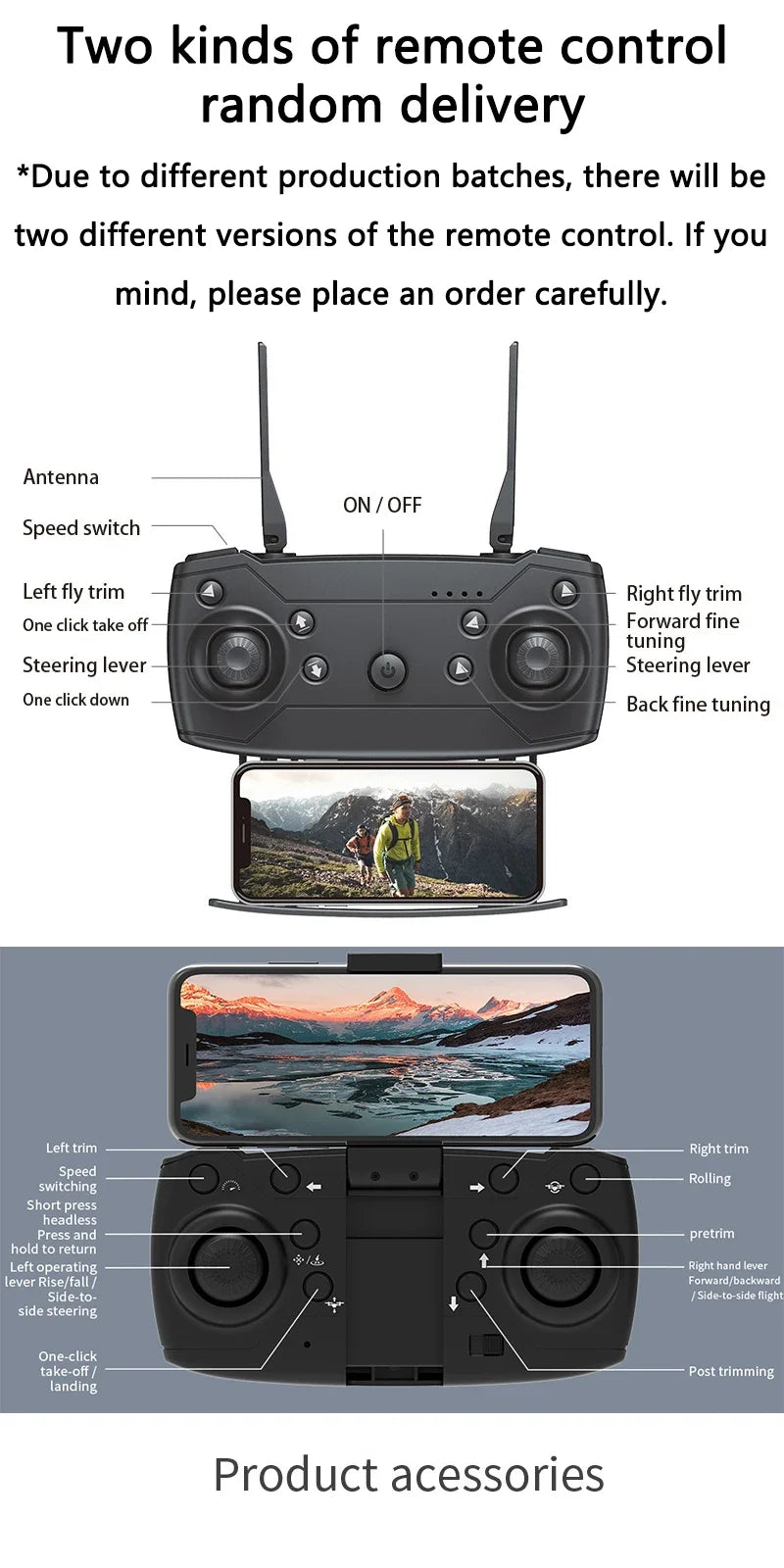 E88 Pro WiFi FPV Drone 4K HD Camera Height Hold Foldable Quadcopter Ideal Gift for Beginners