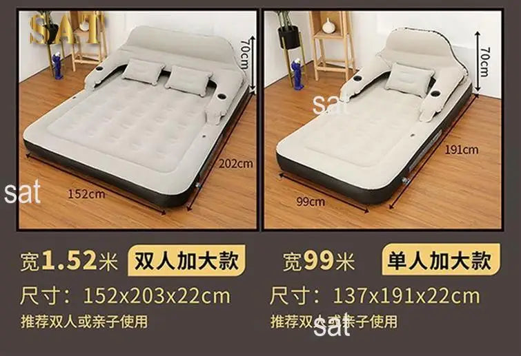 Memory Bedroom Mattress Inflatable Topper Reinforce Bed Frame Floor Mattress Sleep Japanese Colchon Individual Salon Furniture