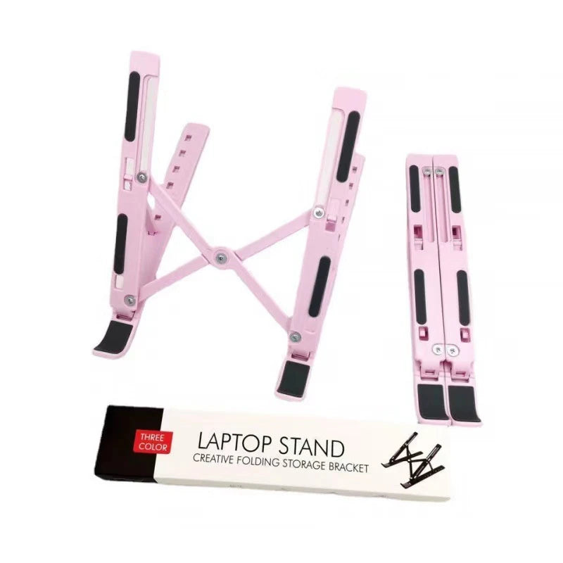 8 Gear Foldable Laptop Stand Holder Portable Notebook Support Base Adjustable Riser Cooling Bracket Laptop Cooler Accessories