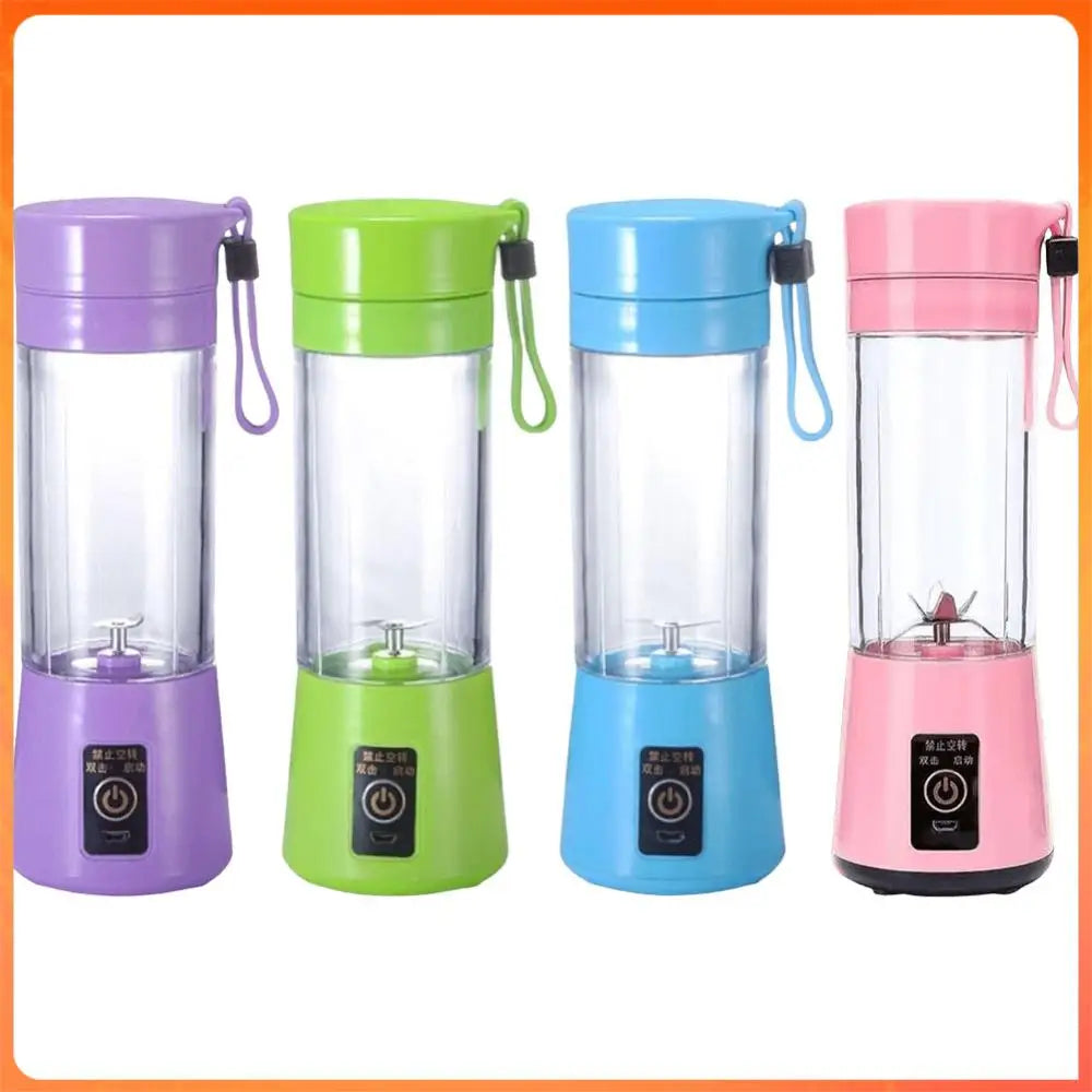 400ml Mini Electric Juicer USB Charging Automatic Fresh Squeezer Multifunctional Vegetable Juicer Blender for Home Office Travel