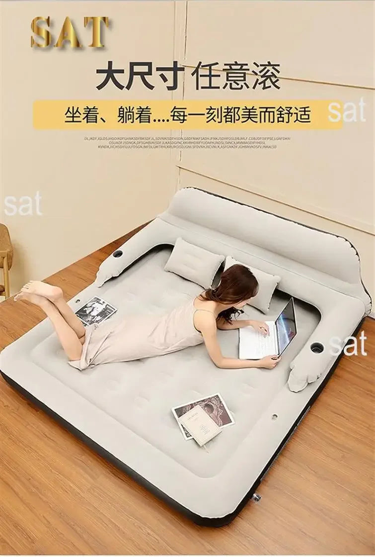 Memory Bedroom Mattress Inflatable Topper Reinforce Bed Frame Floor Mattress Sleep Japanese Colchon Individual Salon Furniture