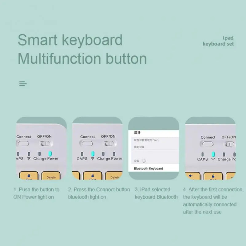 Keyboard Wireless Mouse For IPad 11 Case 2021 2020 Air 4 10.2 9th 8th Generation Case Mini 6 Air 2 Keyboard