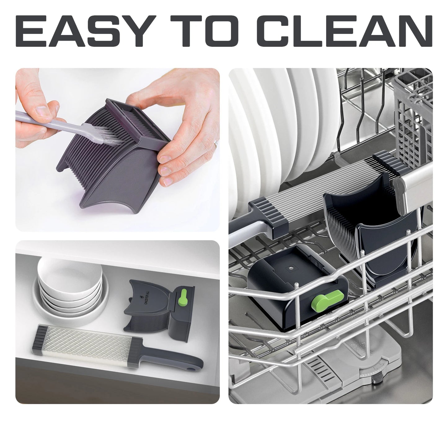 ONCE for All Meat Slicer and Knife Set for Meat Slicing , Manual Fresh Meat Cutter, Slicer for Beef, Pork, Chicken Breast