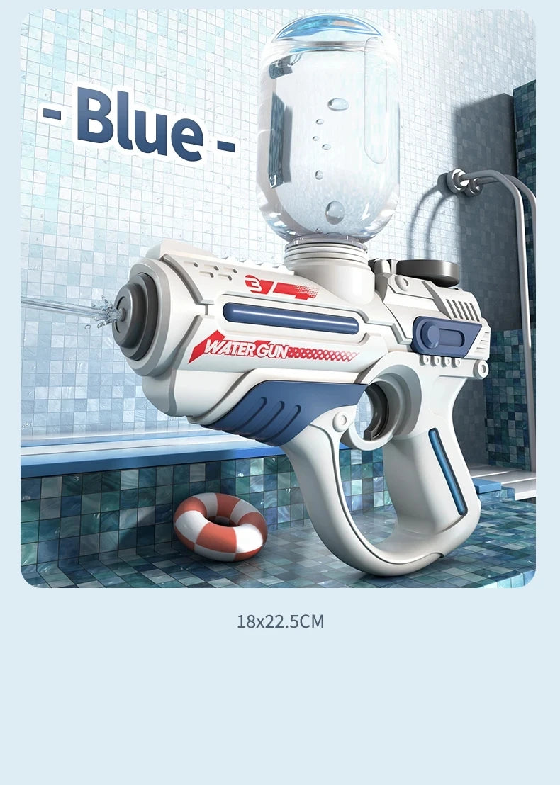 Automatic Electric Water Gun Children High-pressure Outdoor Beach Large-capacity Swimming Pool Summer Toy for Children Boy