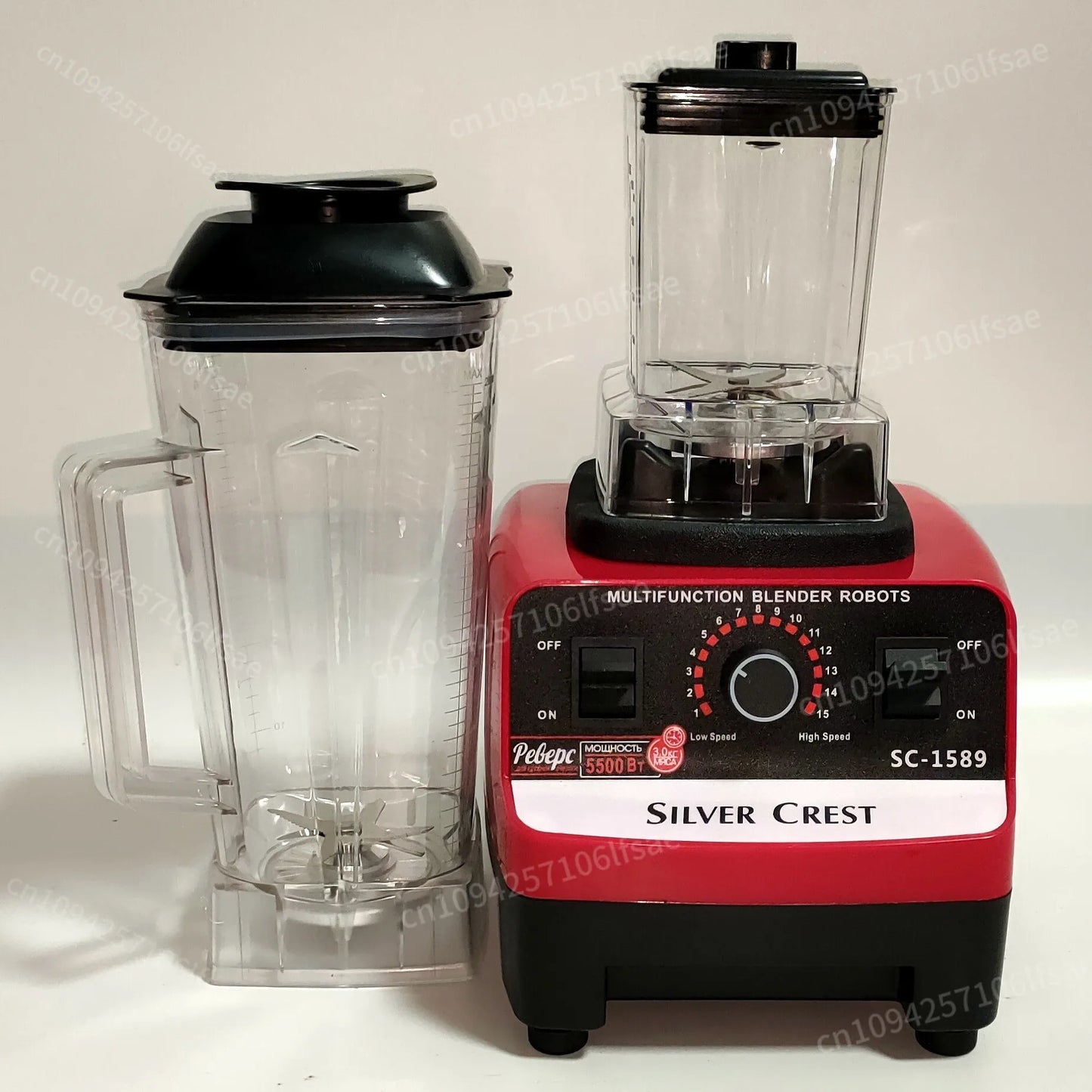 In stock Double Cups Blender Mixer Juicer Maker 2in1 3L Container Food Processor BlenderMixer for Ice Nut Fruit Multi funtion