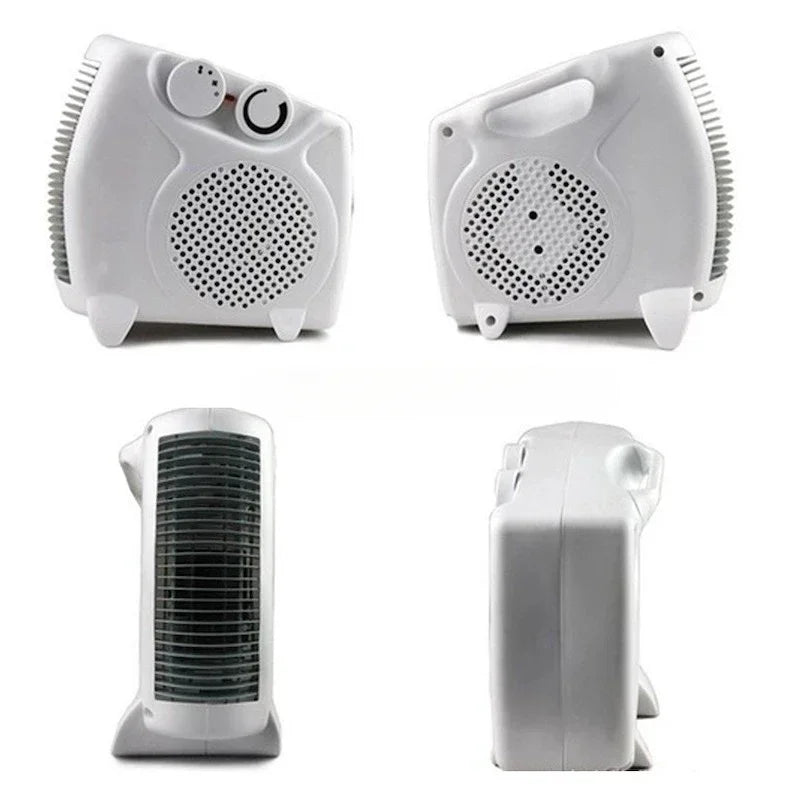 Portable Electric Heater Automatic Temperature Control Desktop Mini Fan Bedroom Heating Fast Heater Electric Air Heater Fan