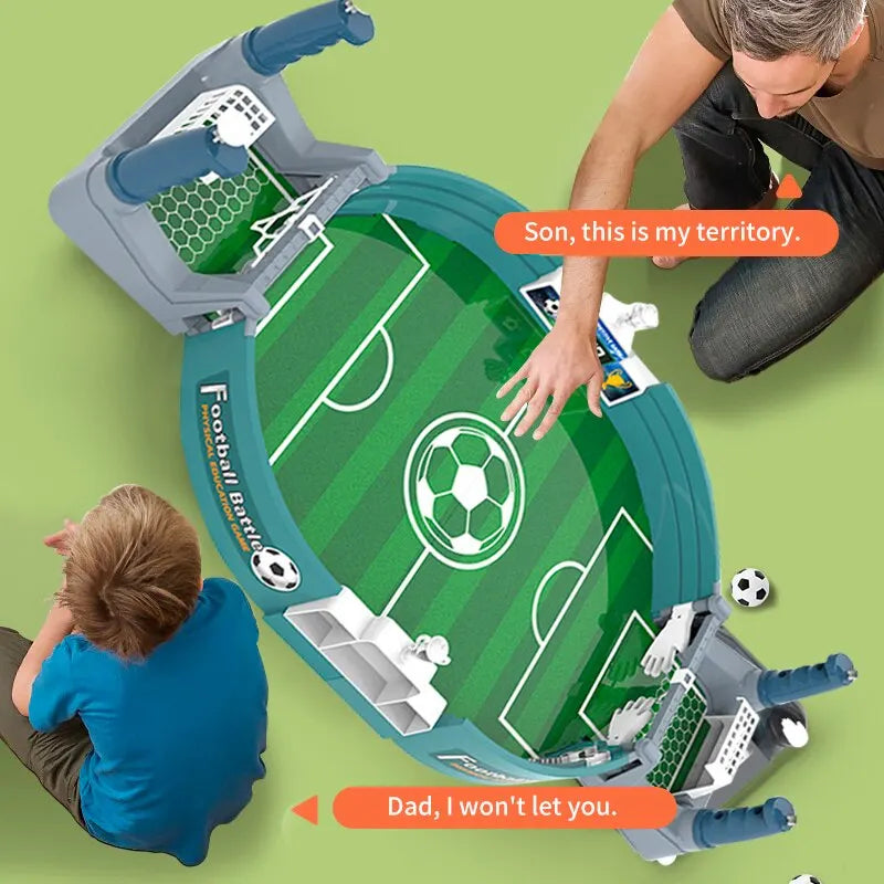 Children's Table Football Games Two-Player Footballs Soccer Board Game Ejection Parent-Child Funny Interactive Educational Toy