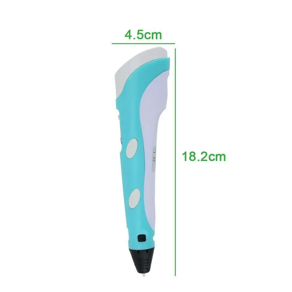 Favors DIY Gifts Christmas Birthdy Gift Drawing Supplies 3D Printing Pen 3D Pens Arts Printer PLA Filament
