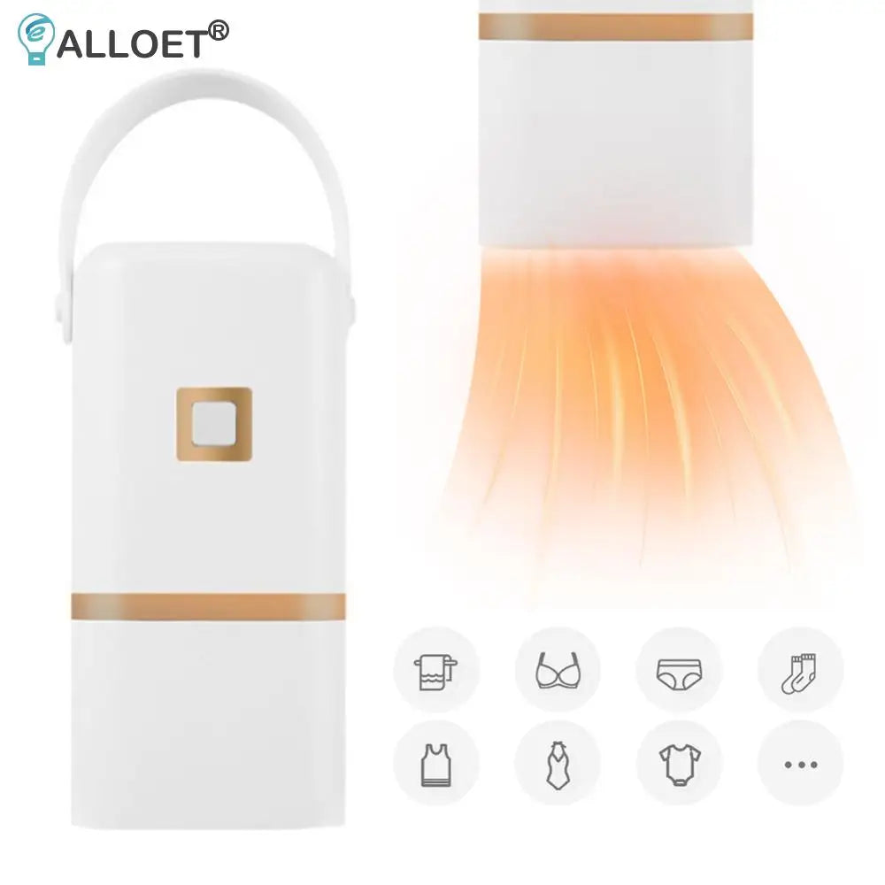 Portable Clothes Dryer for Light Clothes Underwear Baby Clothes Mini Clothes Dryer for Apartments Travel Dorm RV