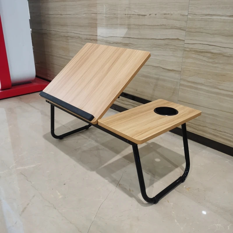 Adjustable Portable Breakfast Service Bed Tray Laptop Desk with Tilt