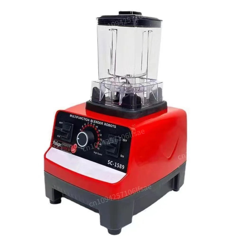 In stock Double Cups Blender Mixer Juicer Maker 2in1 3L Container Food Processor BlenderMixer for Ice Nut Fruit Multi funtion
