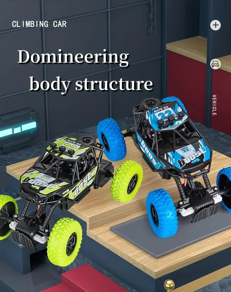 High-Speed Remote Control Off-Road Crawler with Flashing Lights