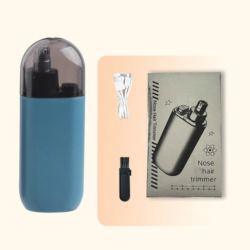 Nose Hair Trimmer Rechargeable Nose Hair Trimmer Men's Women's Cutter Head Washable Electric Nose Hair