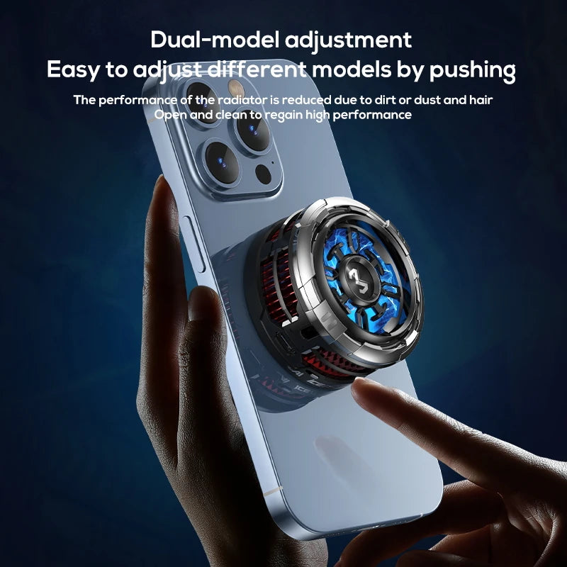 MEMO CX08  High-Power Strong Cooling Semiconductor Mobile Phone Cooler Radiator with Magnetic Attachment & Clamp