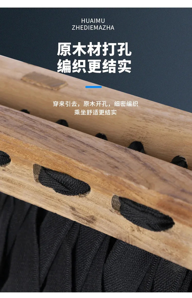 Folding Wood Step Stool Small Shoe Outdoor Space Saving Foot Stool Modern Camping Fishing Ergonomic Tabouret Patio Furniture
