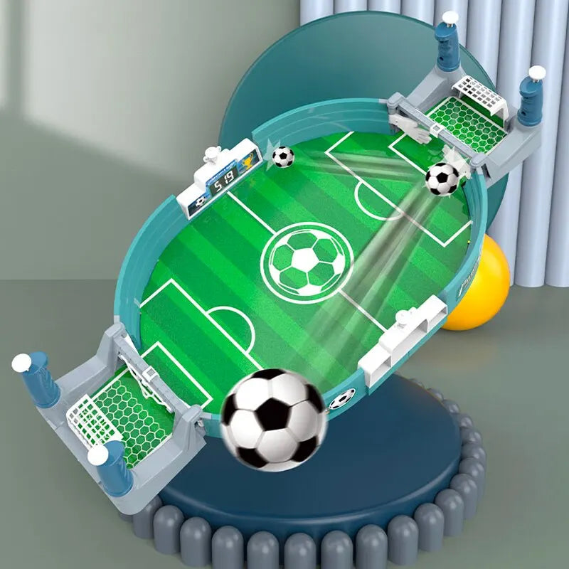 Children's Table Football Games Two-Player Footballs Soccer Board Game Ejection Parent-Child Funny Interactive Educational Toy