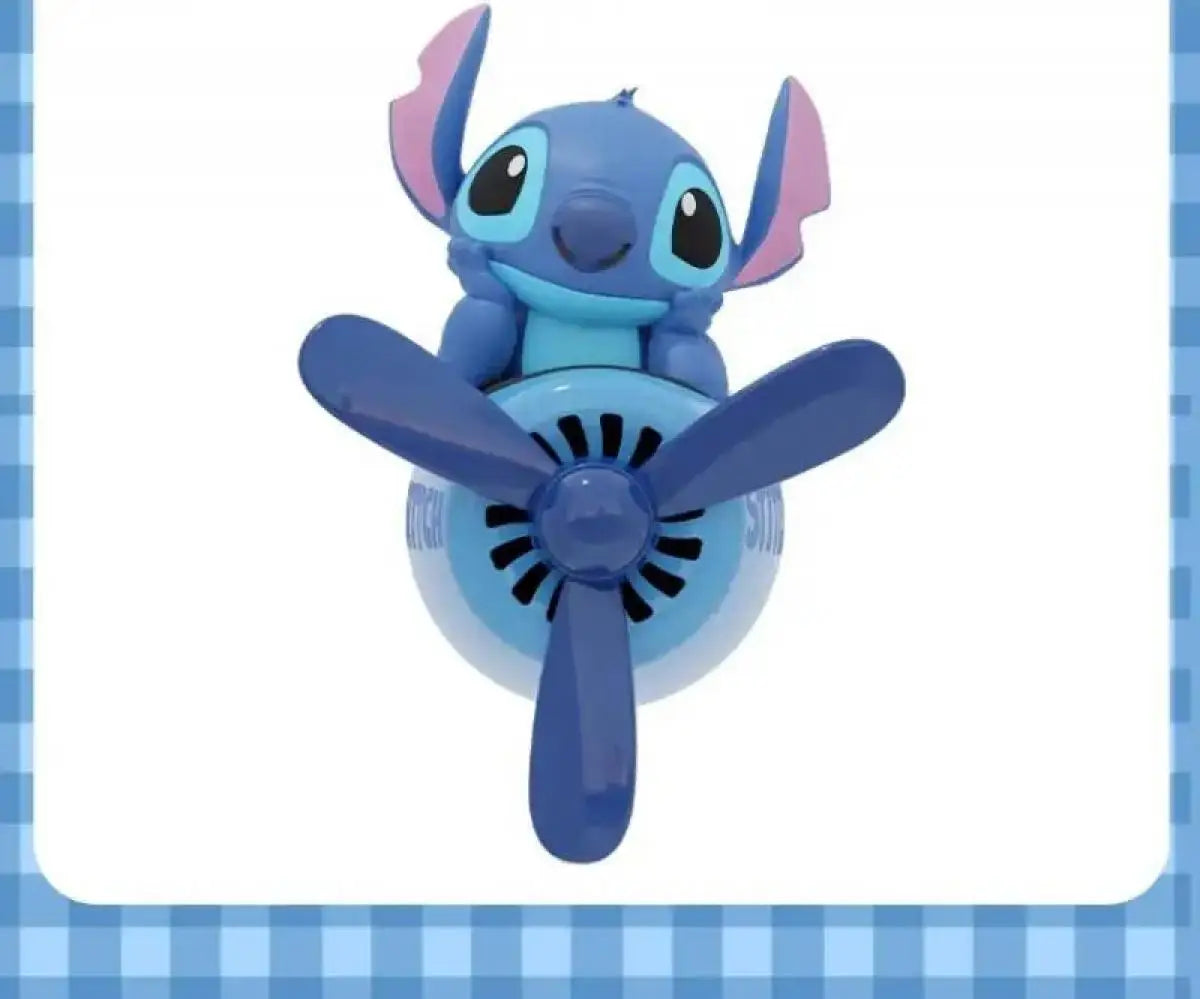 Stitch Car Air Freshener Cute Airplane Vent Clip Perfume Decor Lilo and Stitch Anime Car Accessories Gift for Kids