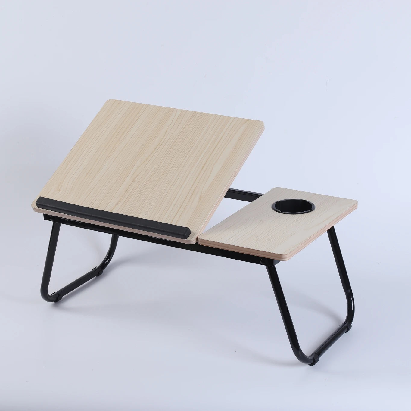 Adjustable Portable Breakfast Service Bed Tray Laptop Desk with Tilt