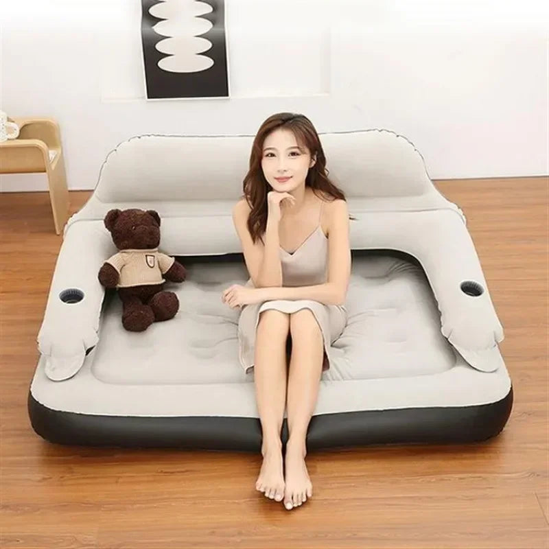 Memory Bedroom Mattress Inflatable Topper Reinforce Bed Frame Floor Mattress Sleep Japanese Colchon Individual Salon Furniture
