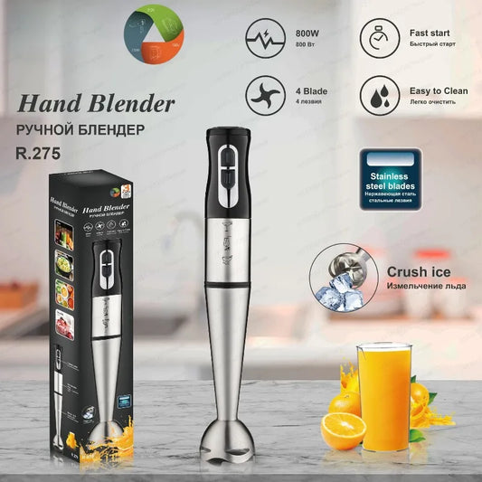 Kitchen household hand-held mixer, multi-functional complementary food machine cooking stick