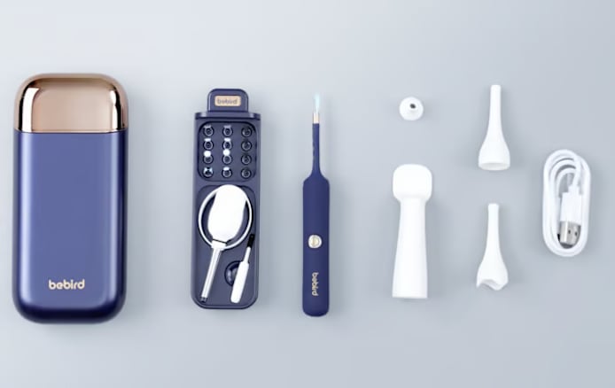 Original Bebird EarSight Plus I35R-R37R-D39R Compact All-in-1 Visual Ear Wax Remover Portable Ear Cleaner Oral Otoscope Camera